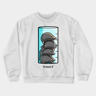 Four Moles Per Litre Crewneck Sweatshirt